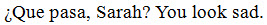Sentence with an inverted question mark before Que