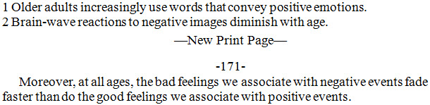 Two numbered sentences at the end of a print page; a regular indented paragraph is at the top of the next print page