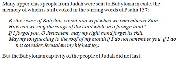 Displayed and italicized verse, set off between two paragraphs
