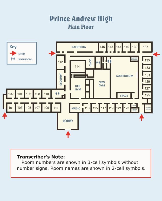 Image: Prince Andrew high school floor plan